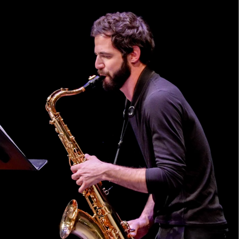 Danny playing sax